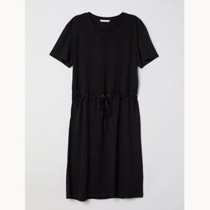 NEW H&M Jersey Dress with Drawstring